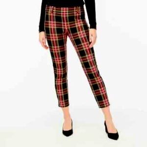 Size 14 J Crew plaid pants